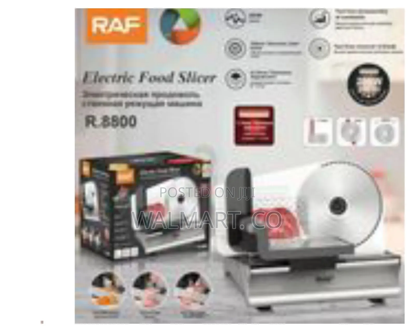Raf Electric Food Slicer Stainless Steel Blade