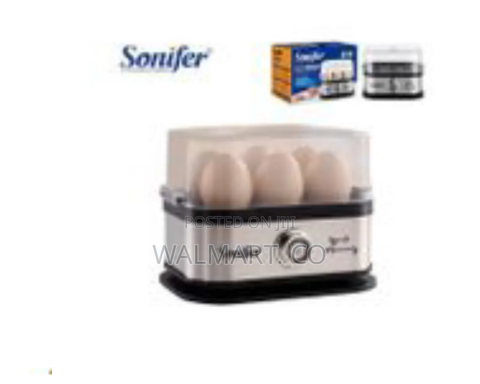 Sonifer S-1510 Electric Egg Kettle 200w With a Capacity of 6 Eggs