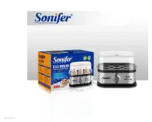 Sonifer S-1510 Electric Egg Kettle 200w With a Capacity of 6 Eggs