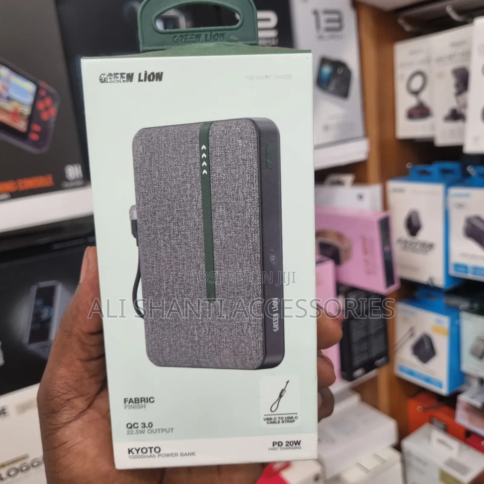 22.5w Power Bank Greenlion 10000mah
