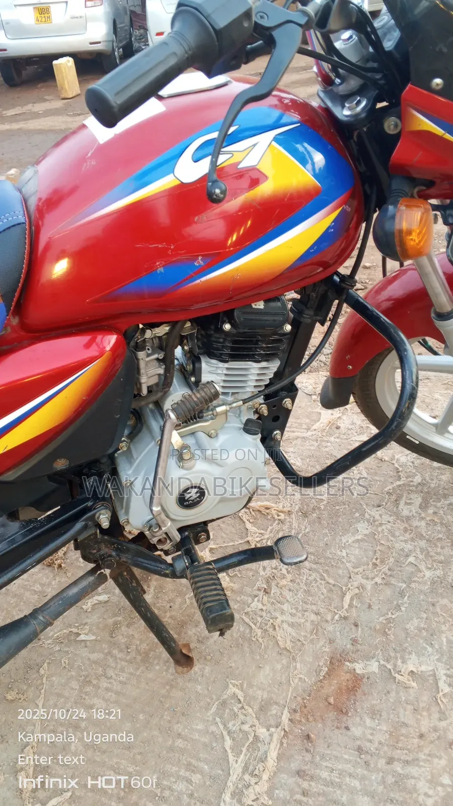 Bajaj Boxer 125 2024 Red