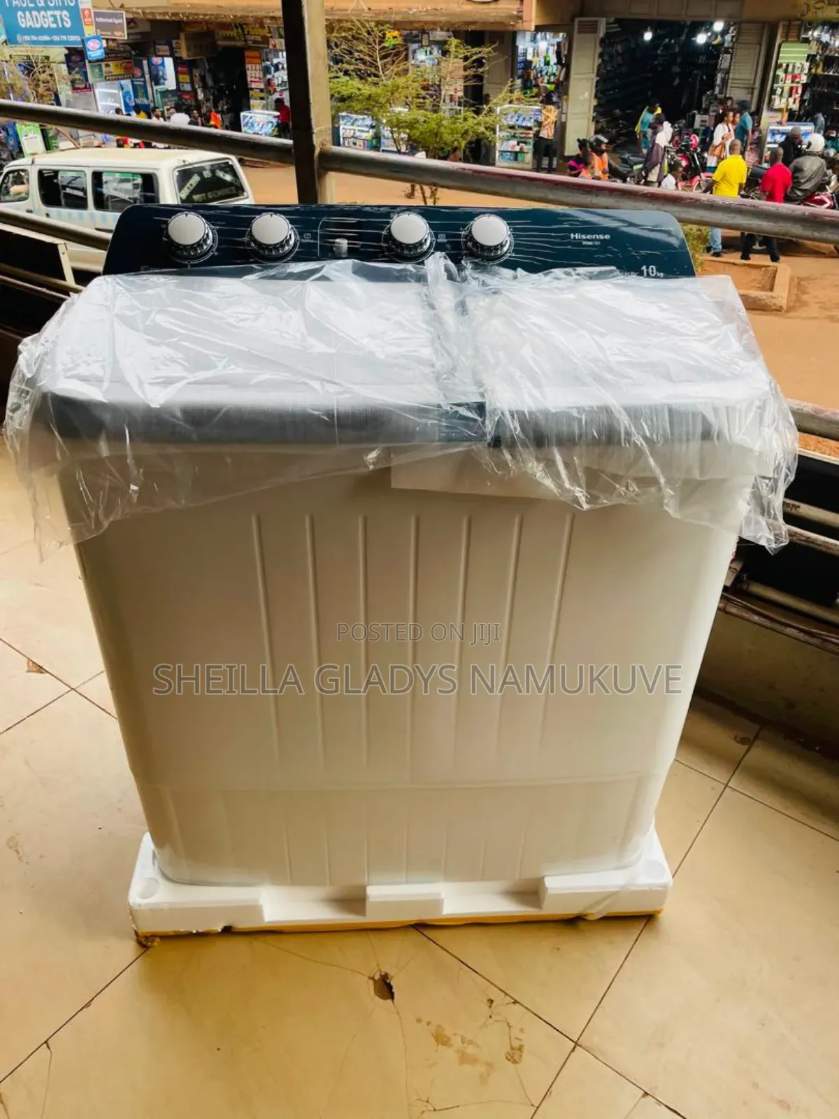 10kg Twin Tub Washing Machine Hisense