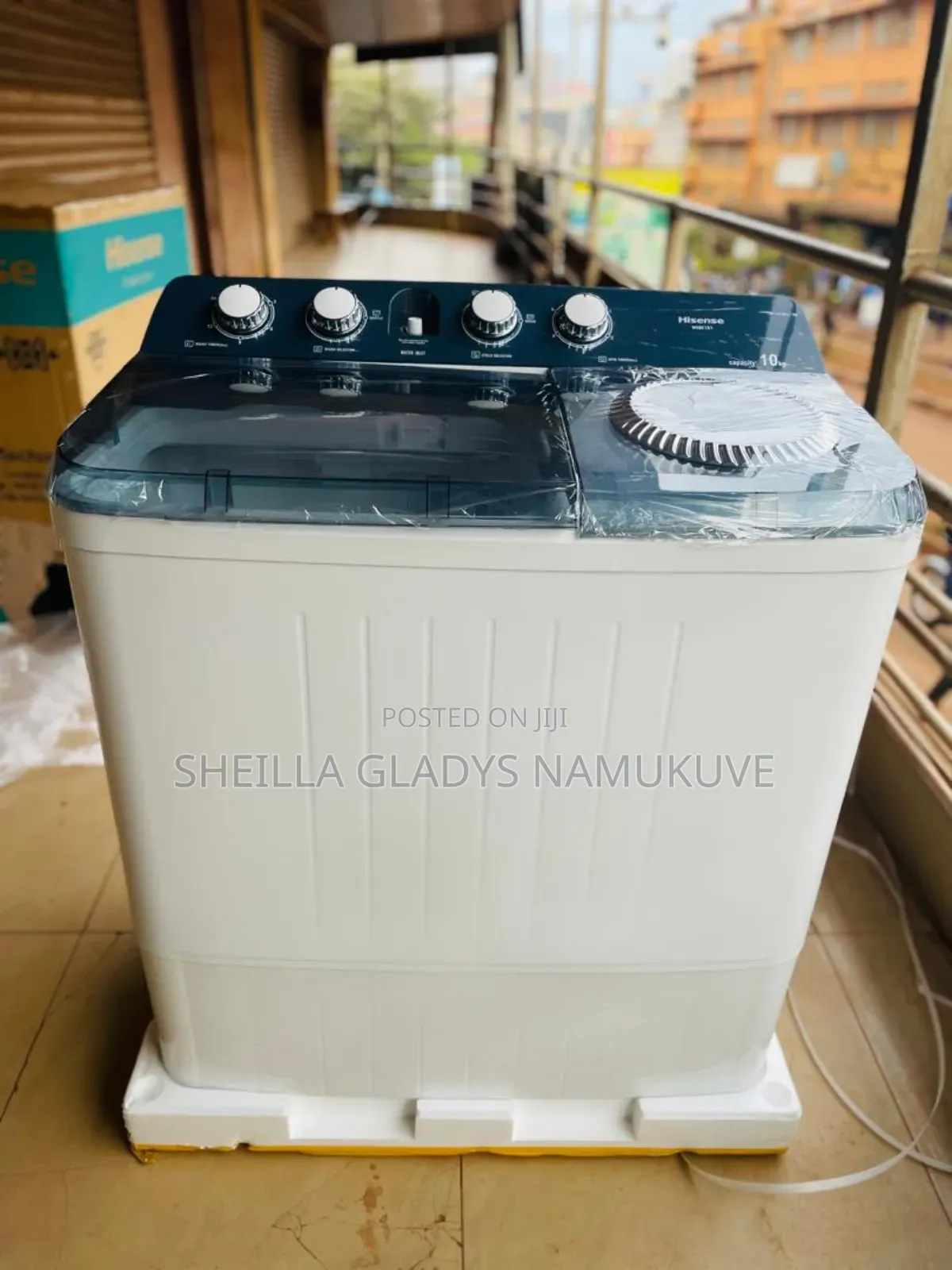 10kg Twin Tub Washing Machine Hisense