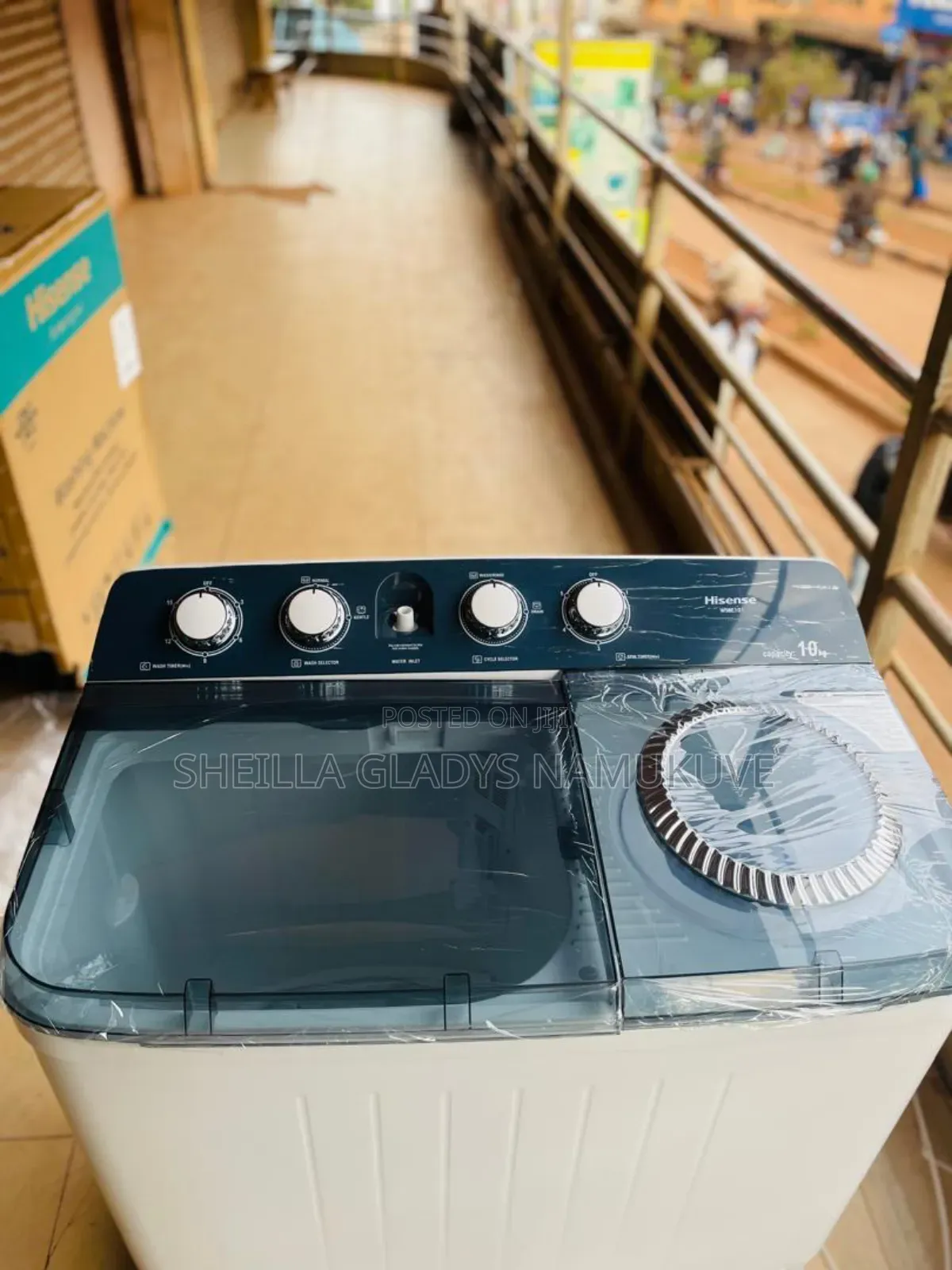 10kg Twin Tub Washing Machine Hisense