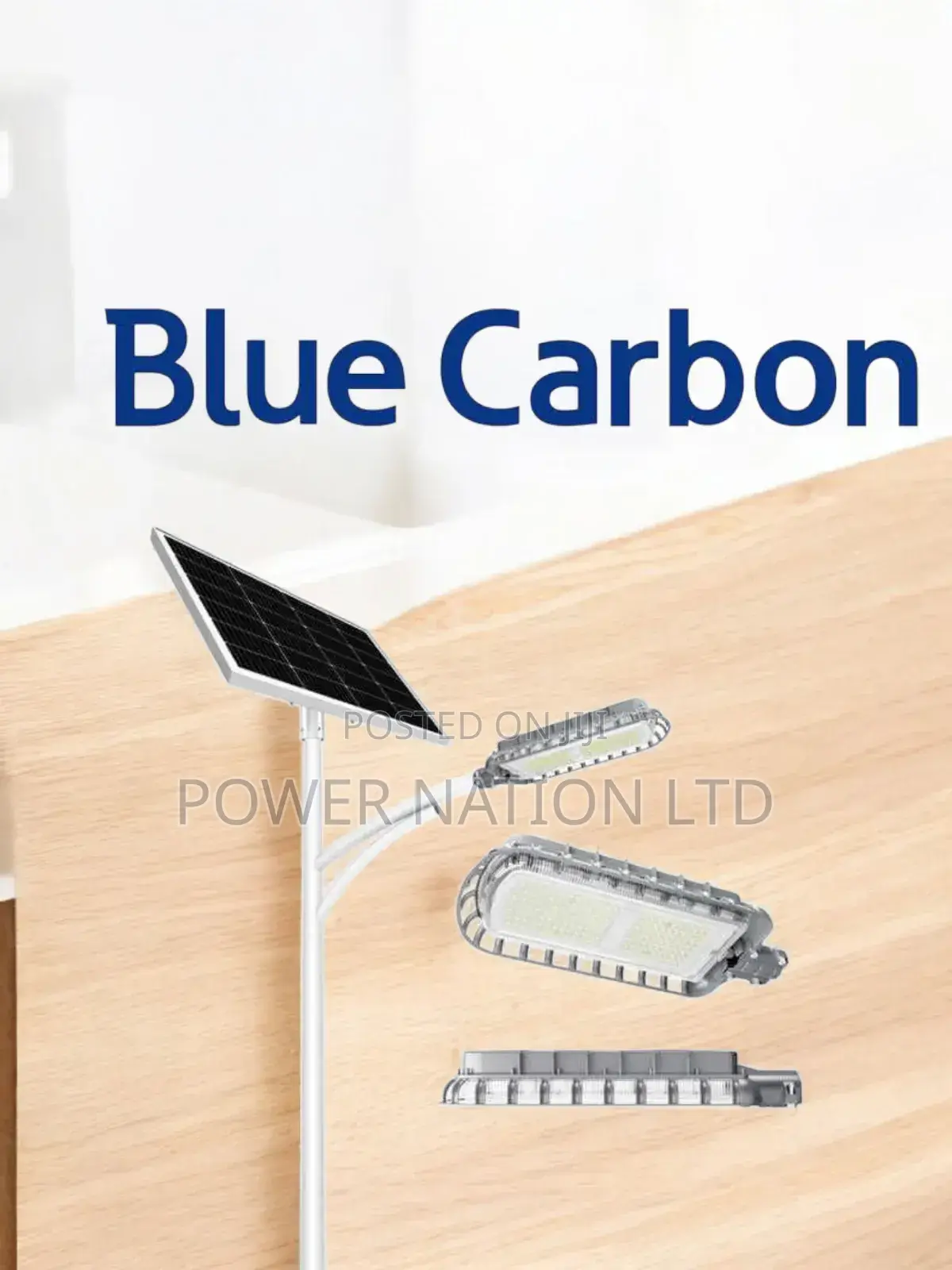 1.0 Blue Carbon King Light Solar Street Light Model5070ip65