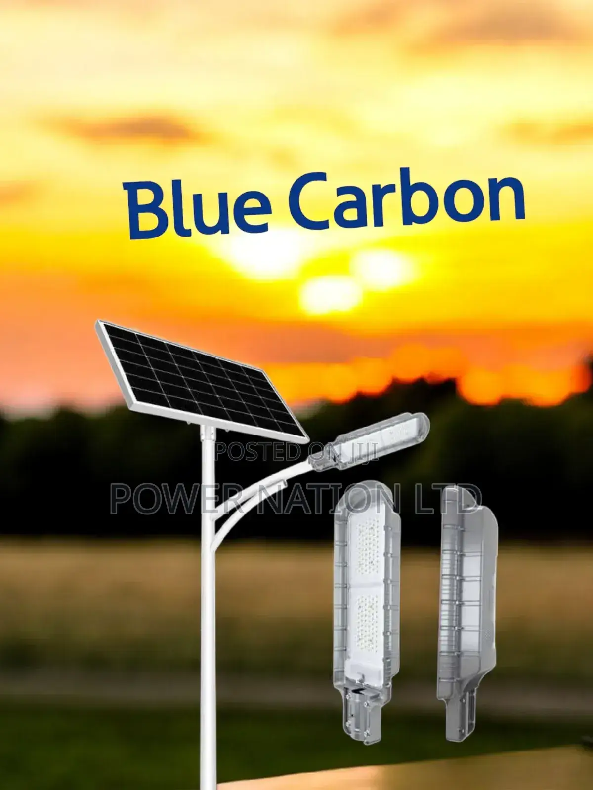 3.0 Blue Carbon King Light Solar Street Light Model2040ip65