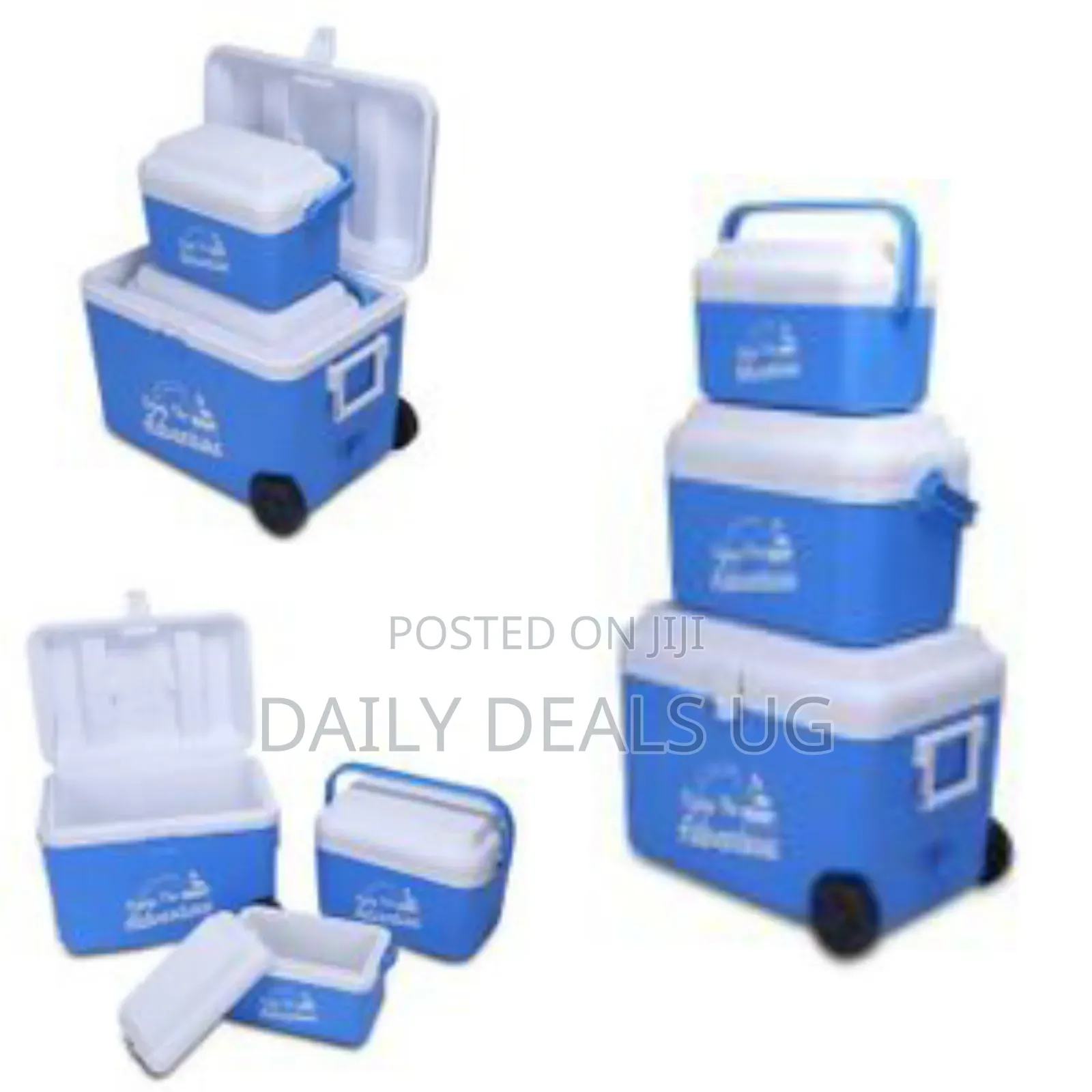 3 Piece Insulated Water Cooler 8l 22l 50l Outdoor Plastic Ice Chest