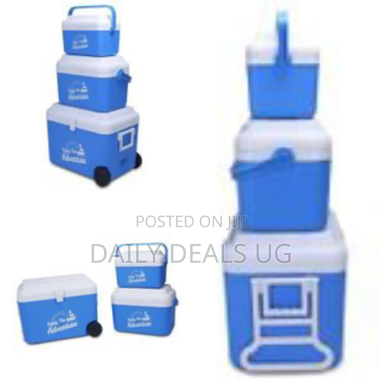 3 Piece Insulated Water Cooler 8l 22l 50l Outdoor Plastic Ice Chest