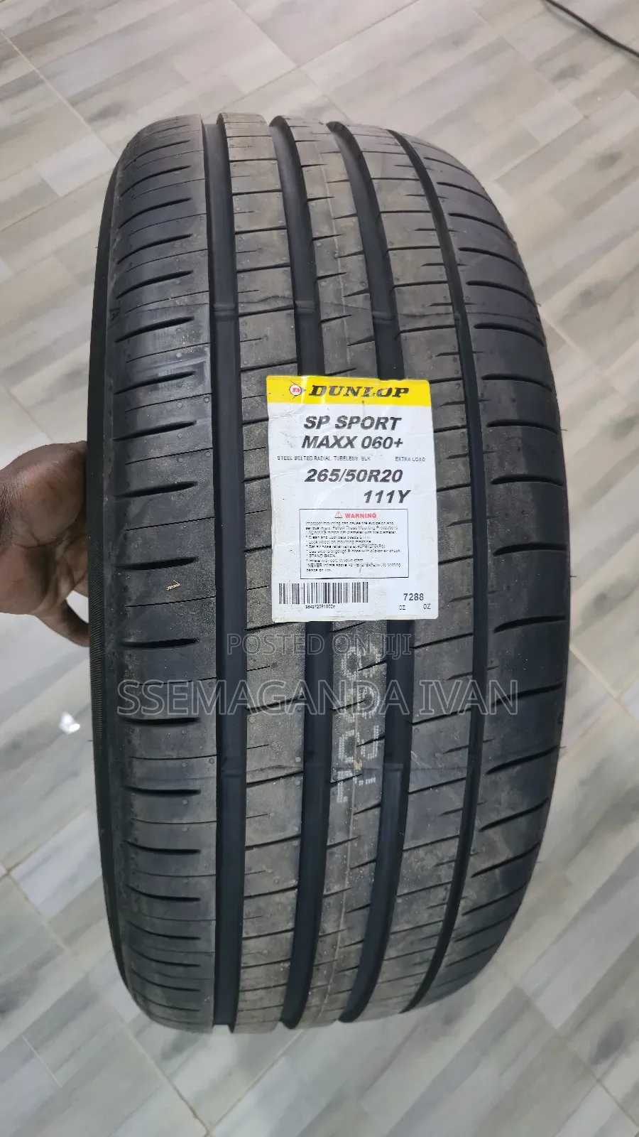 265/50r20 Dunlop Sp Sport Maxx 060+ Tyres Made in Japan