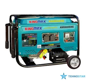 Kingmax 7kw Petrol Powered Generator With Key Start Km9800dxe