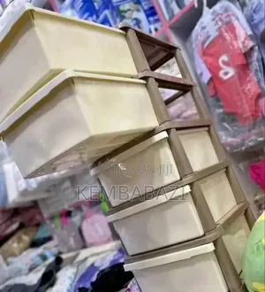 Plastic Storage Cabinet Trolley