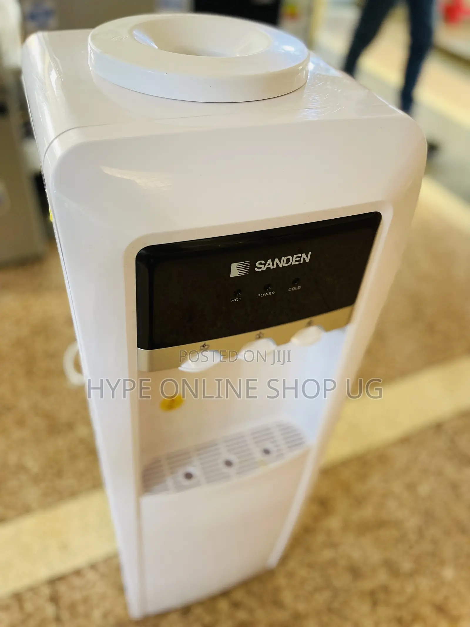 White Hot and Cold Compressor Water Dispenser