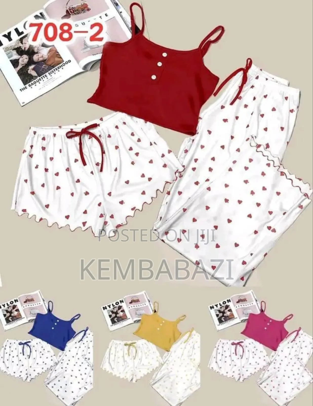 Three Piece Night Wear