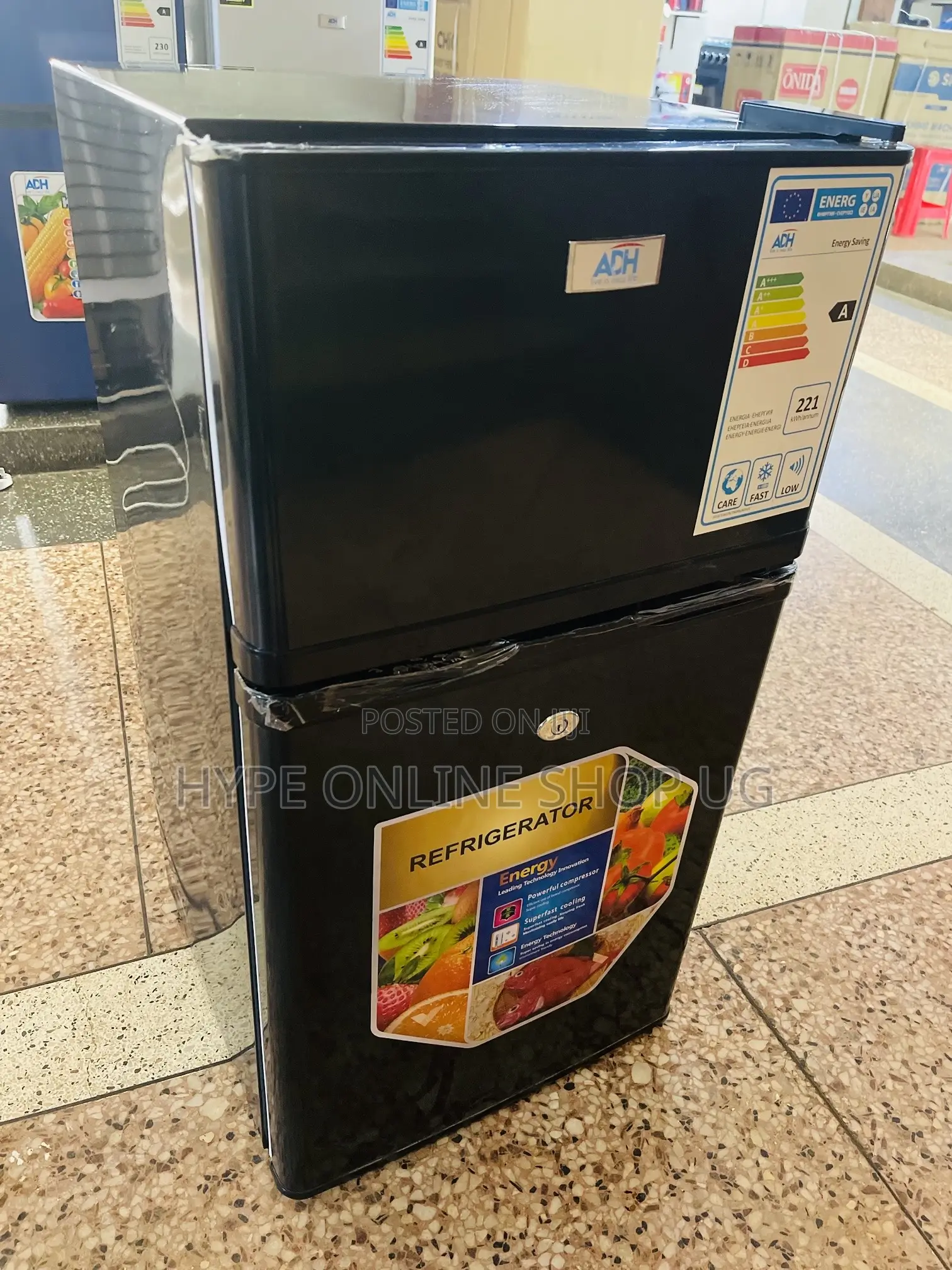 Brandnew 120l Adh Double Door Imported Fridge