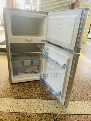 Brandnew Silver 120l Adh Double Door Home Refrigerator