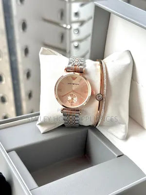Women's Original Emporio Armani Men's Wrist Automatic Time Piece