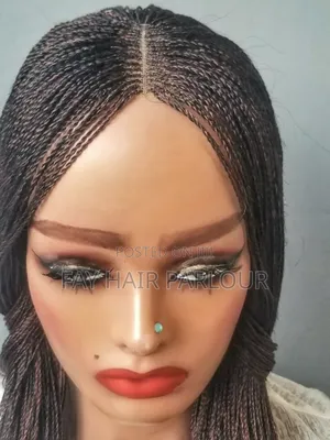 Twist Wigs Made on a 2 by 4 Closure