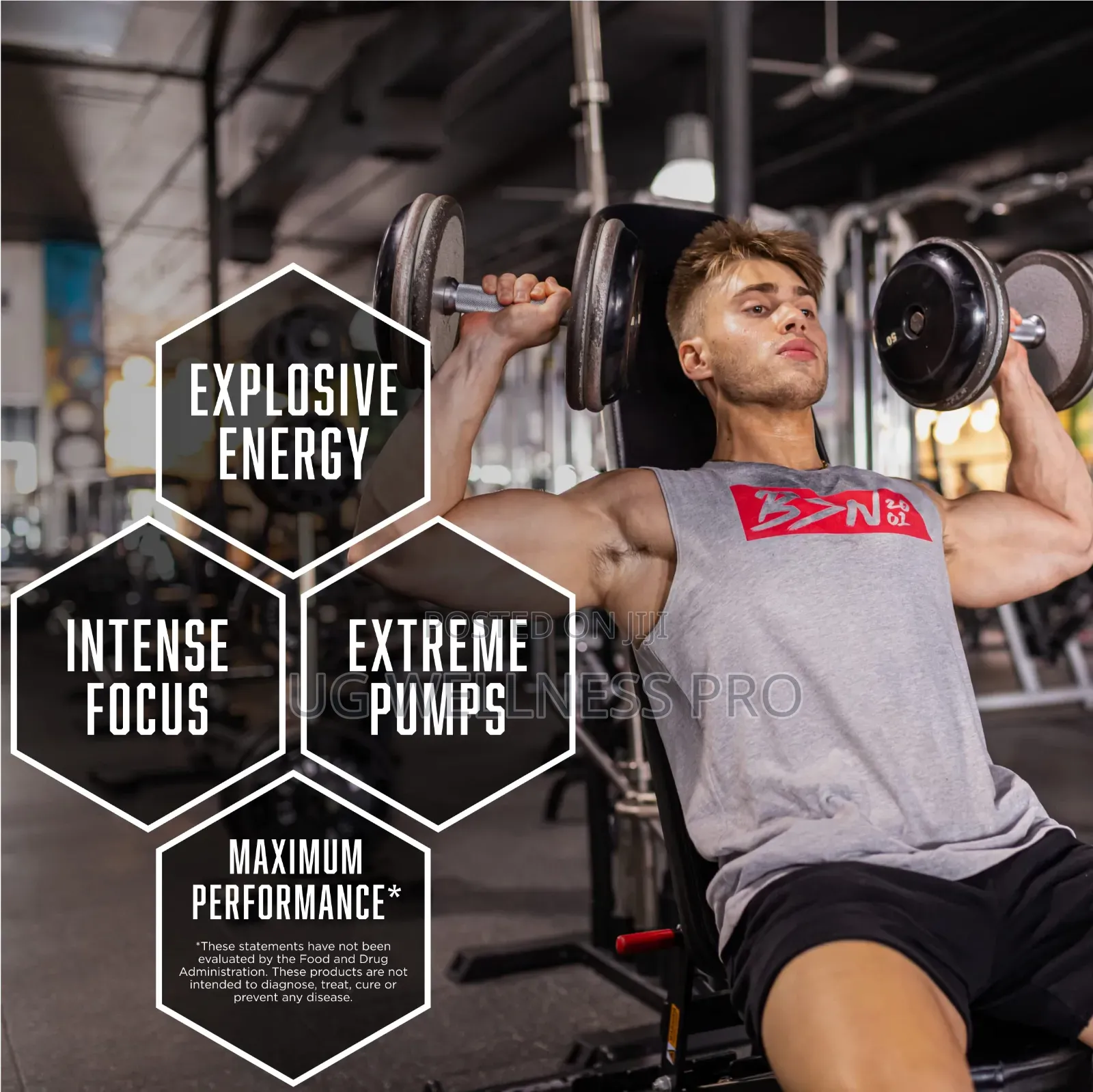 BSN No Xplode Pre Workout Powder, Energy Supplement for Men and Women
