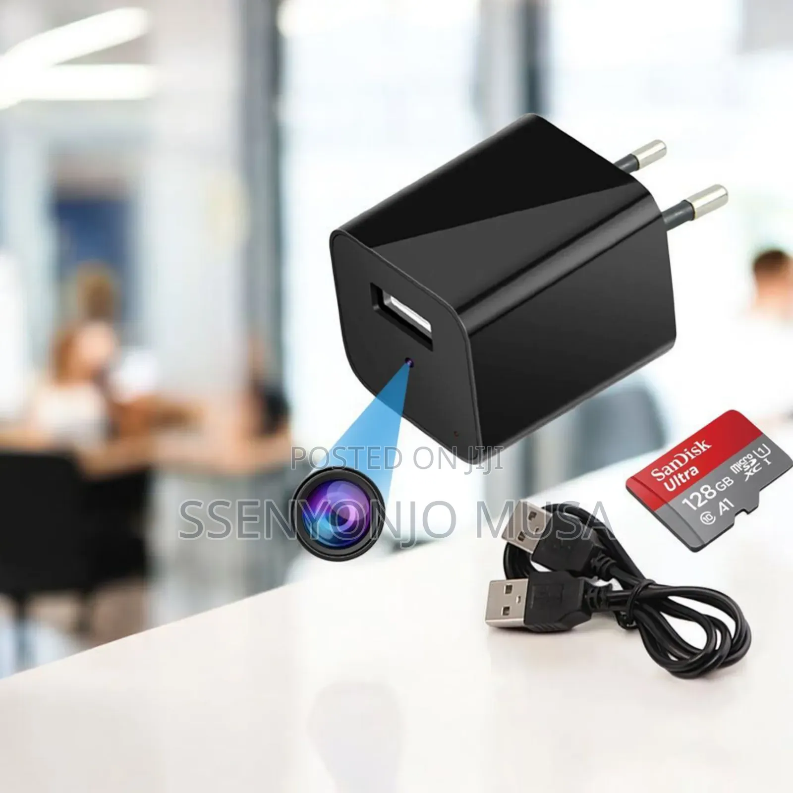 Mini Hidden Spy Camera 1080p Hd - Usb Security Surveillance-