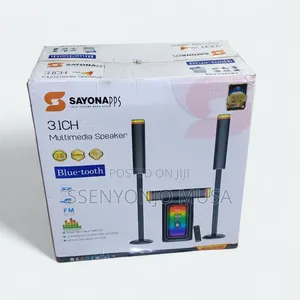 Sayonapps 3.1ch Multimedia Speaker System - Home Theater-