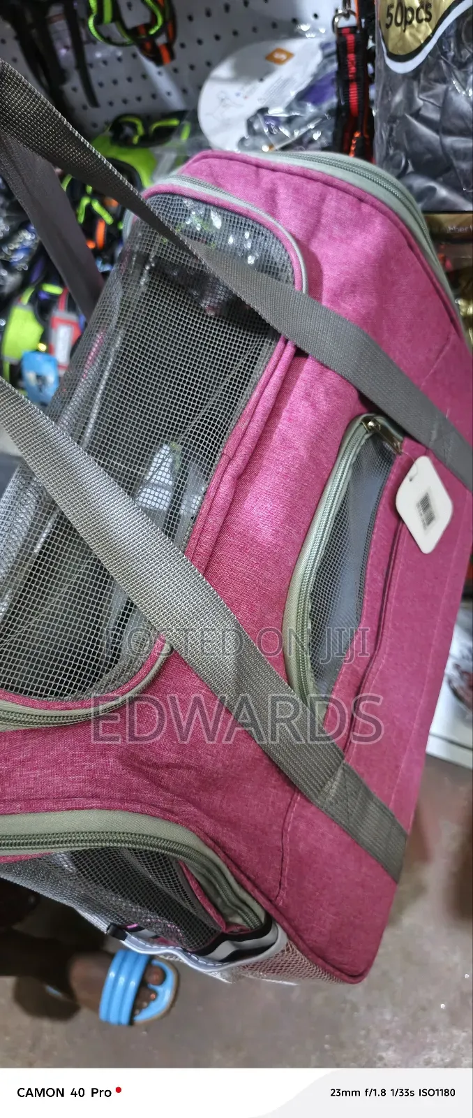 Pink Pet Carrier