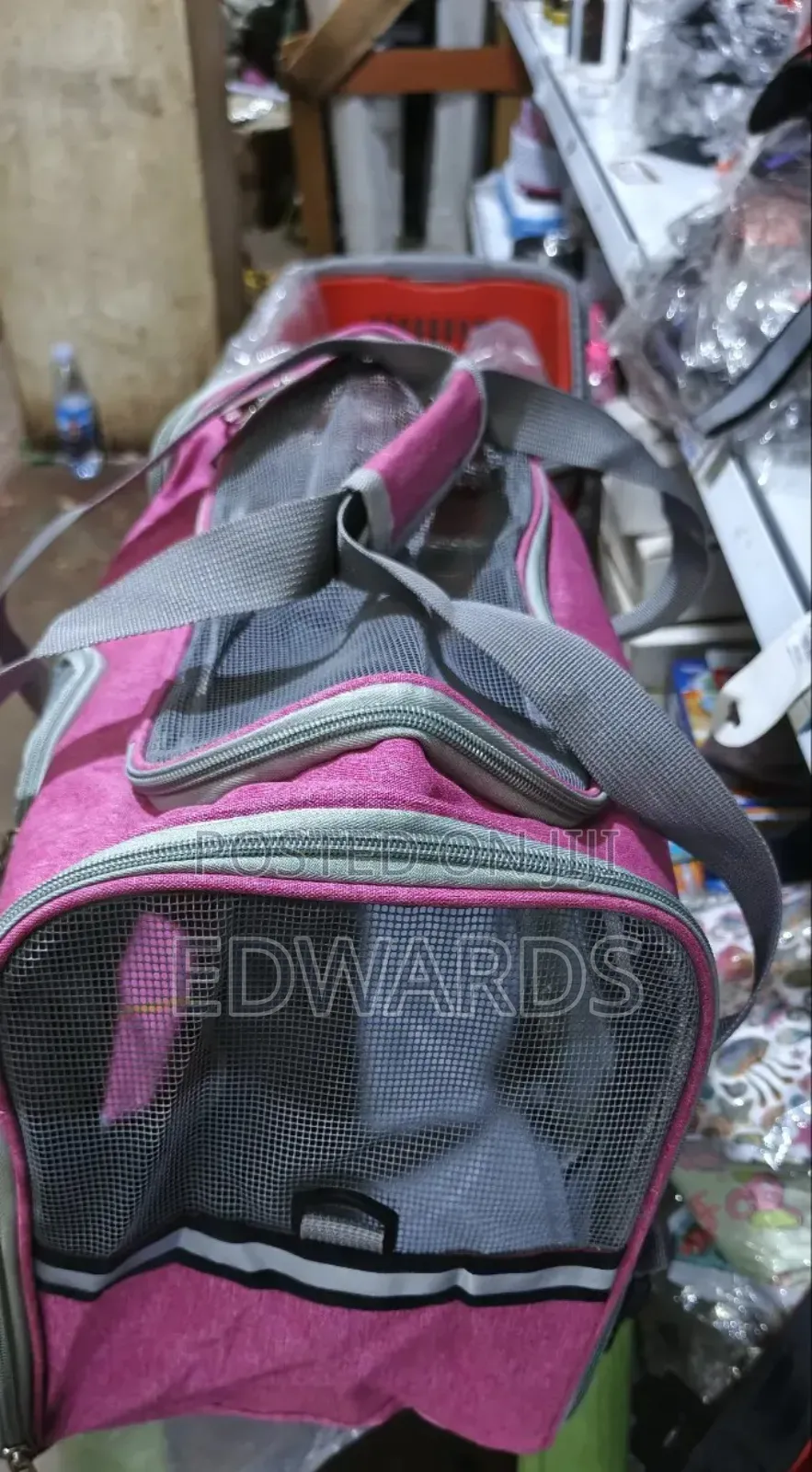 Pink Pet Carrier