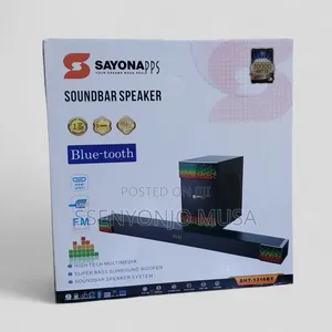 Sayona Soundbar Speaker System - 2.1 Channel Home Theater