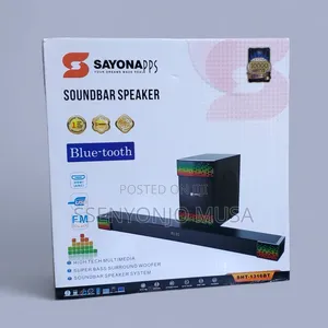 Sayona Soundbar Speaker System - 2.1 Channel Home Theater