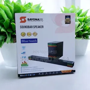 Sayona Soundbar Speaker System - 2.1 Channel Home Theater
