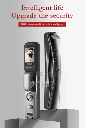 Smart Door Lock With Screen and Camera