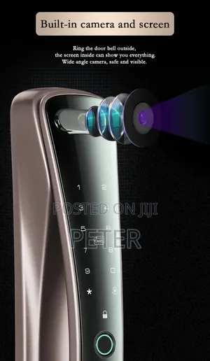 Smart Door Lock With Screen and Camera