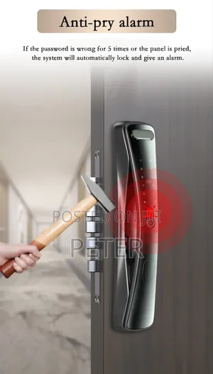 Smart Door Lock With Screen and Camera