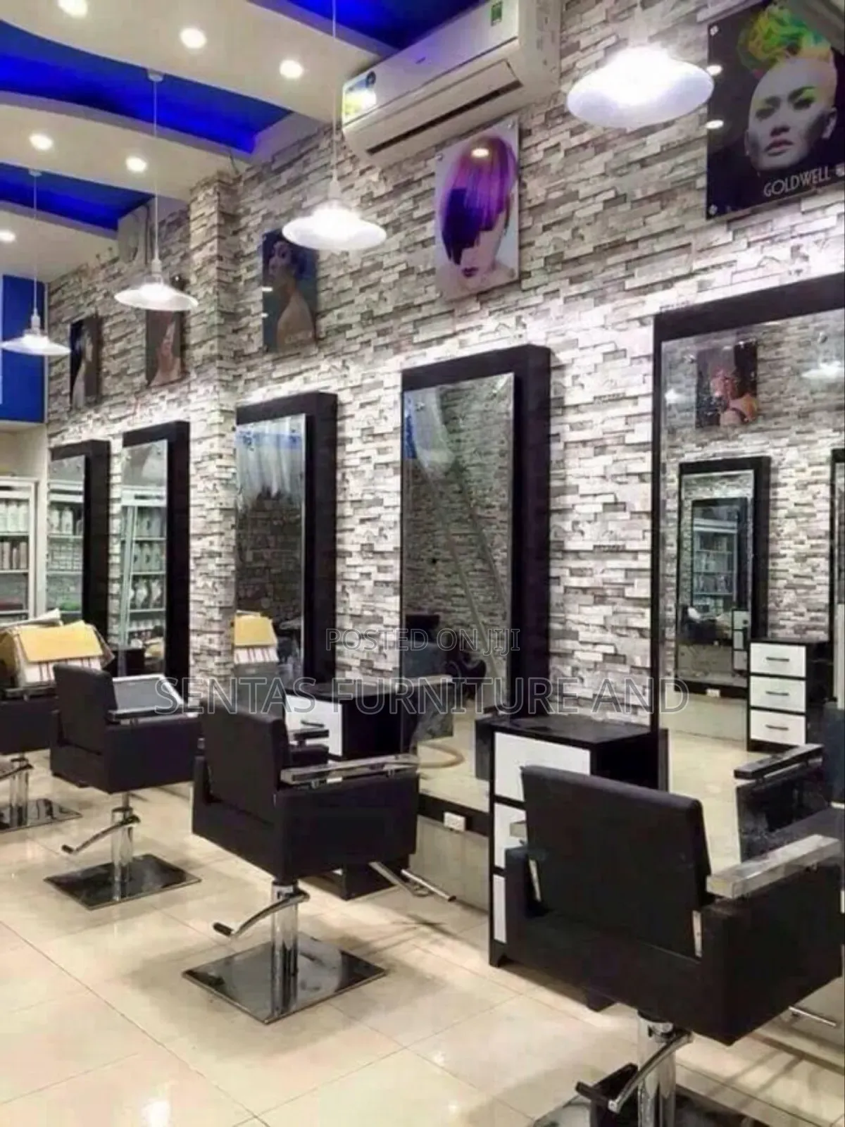 Salon Interior Designing and Installation Order Now Via
