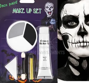 Face Paint, Black White Grey