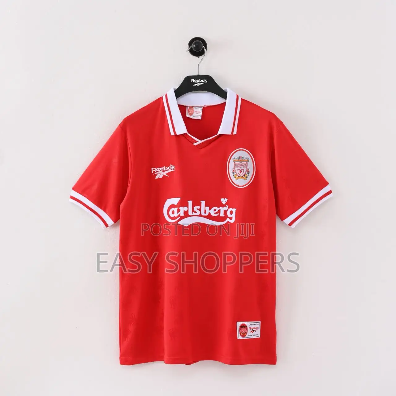Liverpool F.C. Home Jersey 1996-1997 Season.