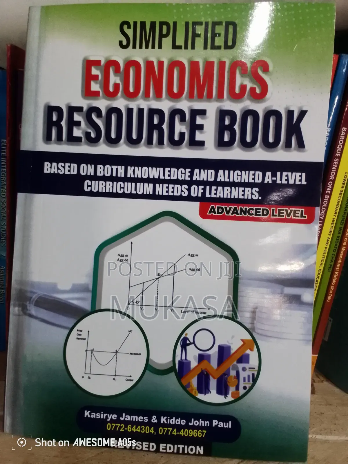 Simplified Economic Resource Book by Kasirye James (New Carriculum)