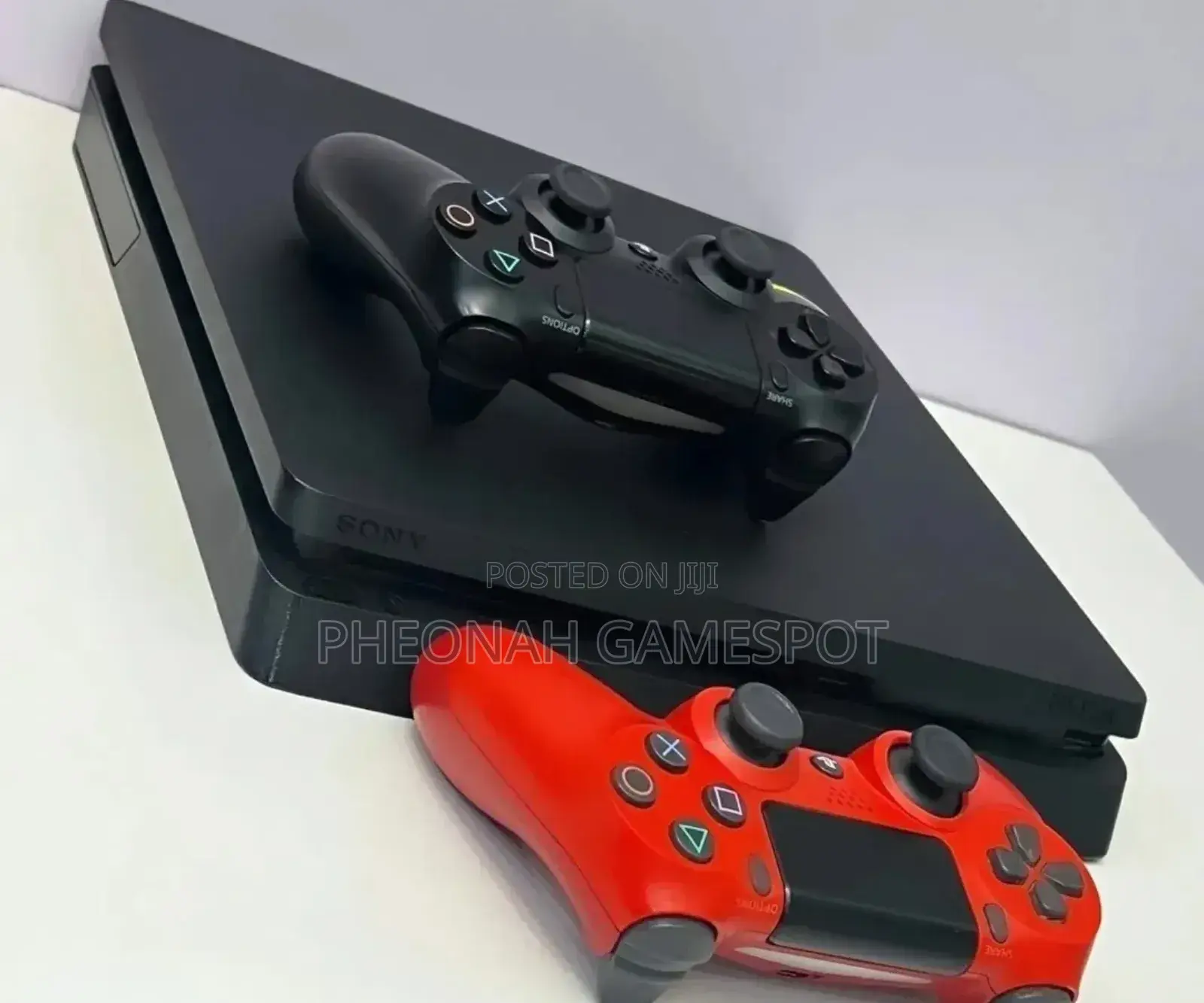 Playstation 4 Slim Console: Clean, Well-Maintained, Ready for Action