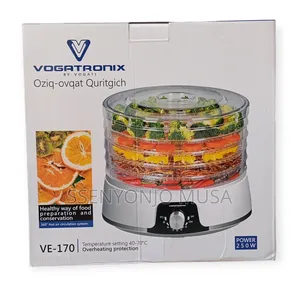 Vogatronix 6 Layer Food Dehydrator - Fruit Vegetable Dryer
