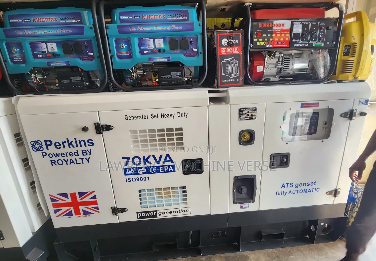70kva Perkins Diesel Generator Super Silent