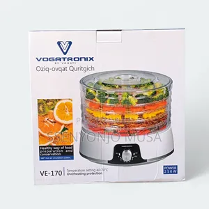Vogatronix 6 Layer Food Dehydrator - Fruit Vegetable Dryer