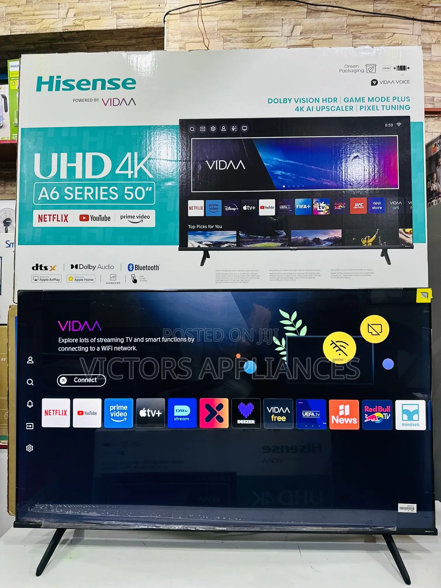 50inches Hisense Tv New Model A6
