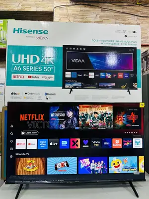 Hisense Tv 50inches Uhd A6 Series Smart Tv