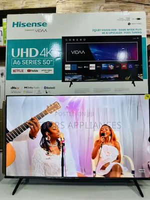 Hisense Tv 50inches Uhd A6 Series Smart Tv