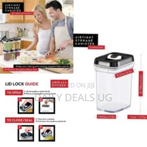 Airtight Food Storage Containers With Lids – 6 Piece Set Air Tight