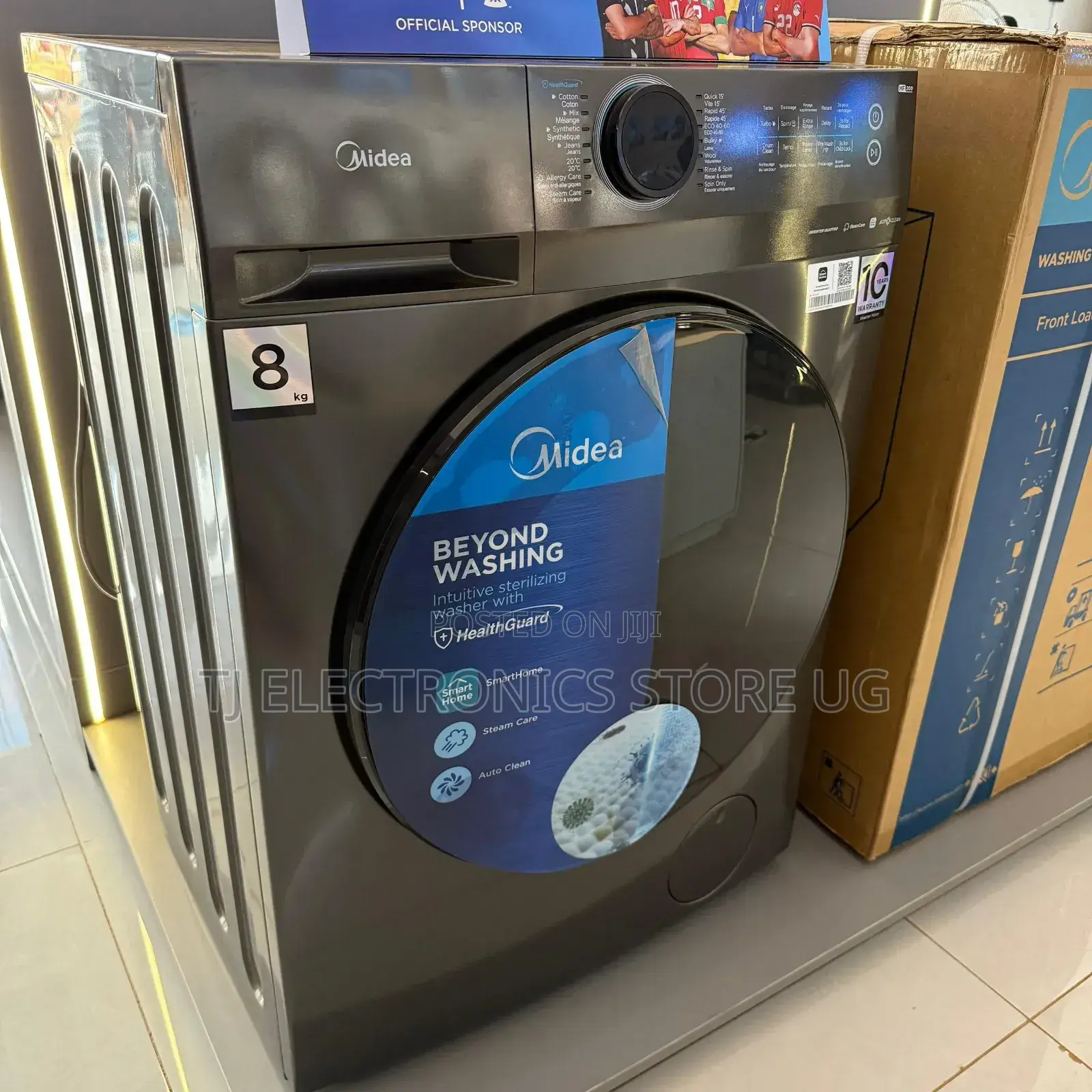 Midea 8kg Smart Washing Machine