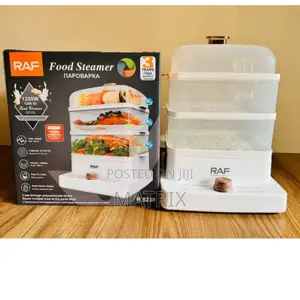 Raf 3 Tier Electric Food Cooking Steamer Pot With Display and Timer