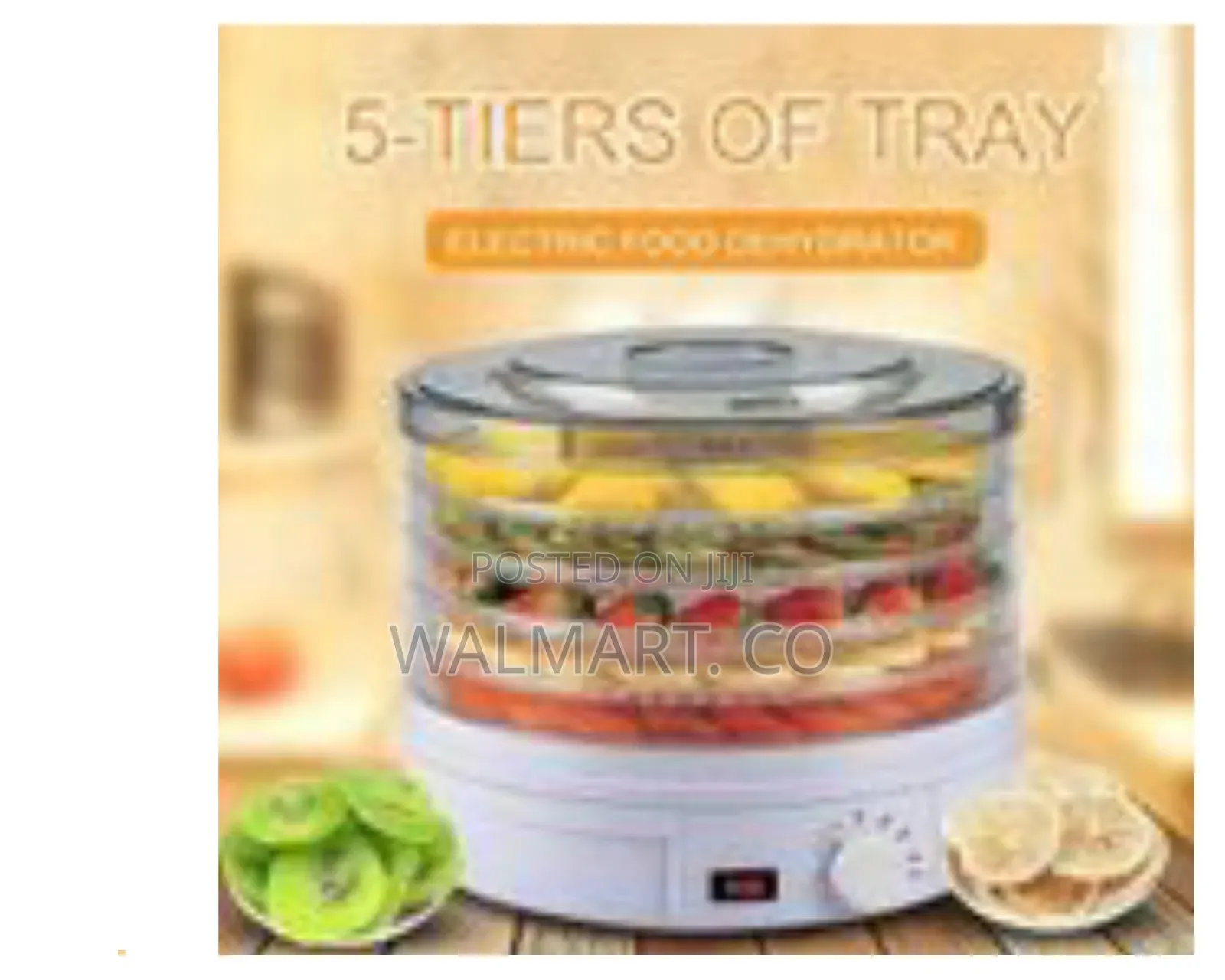 Food Vegetable Dehydrator Dryer 5 Layers Adjustable Temperature