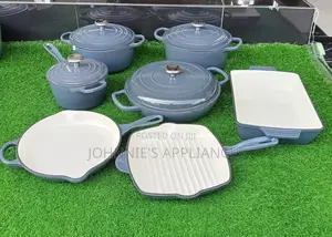 7-Piece Enameled Cast Iron Cookware Set