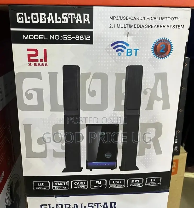 2.1 Global Star Gs-8812 Sound