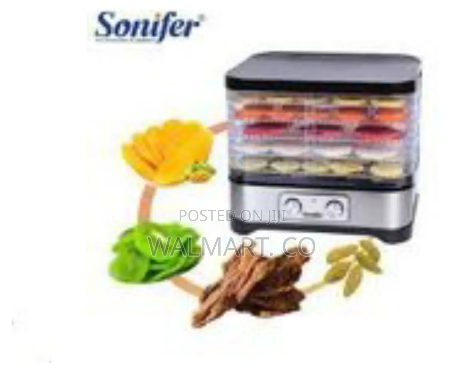 Sonifer Dry Fruit 5 Trays Mini Vegetable Meat Food Dehydrator